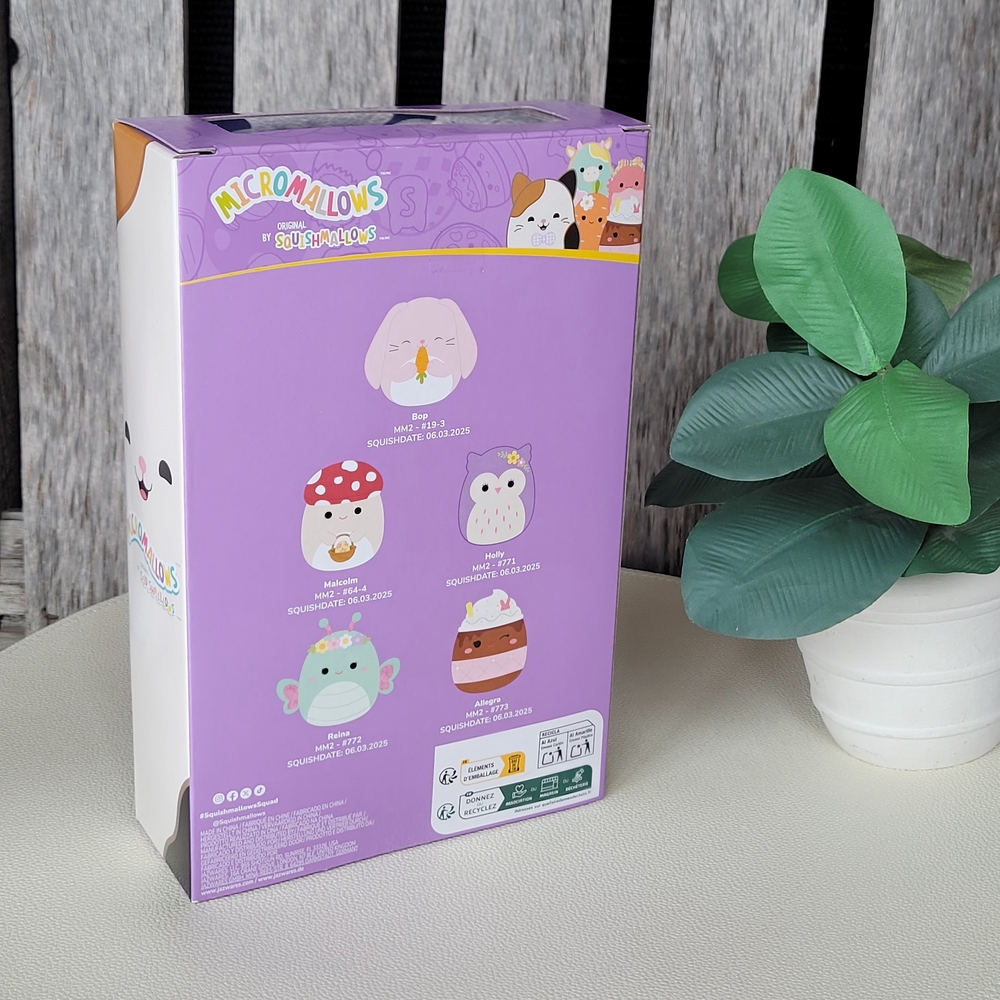 Micromallows Plush Toy Set -5 Piece 2.5" Each - Picture 4 of 5